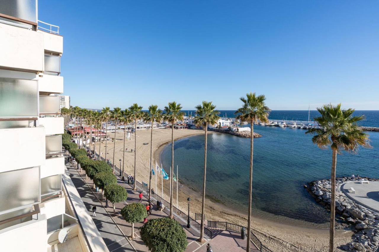 Beachfront Studio With Stunning Sea Views Marbella Buitenkant foto