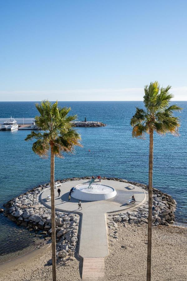 Beachfront Studio With Stunning Sea Views Marbella Buitenkant foto