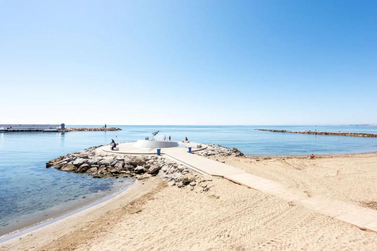 Beachfront Studio With Stunning Sea Views Marbella Buitenkant foto